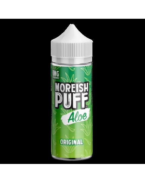 Moreish Puff Aloe Original 0mg 100ml Short Fill E-Liquid
