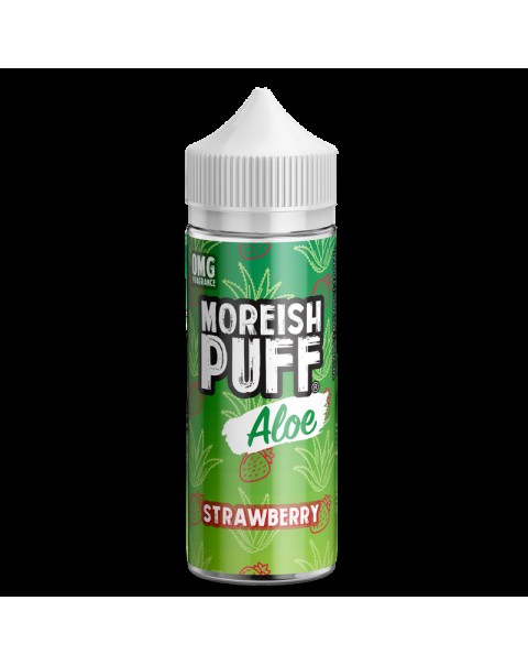 Moreish Puff Aloe Strawberry 0mg 100ml Short Fill E-Liquid