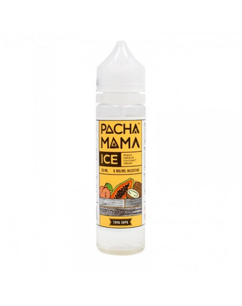 Charlie's Chalk Dust Ice: Peach Papaya Coconut Cream 50ml Short Fill