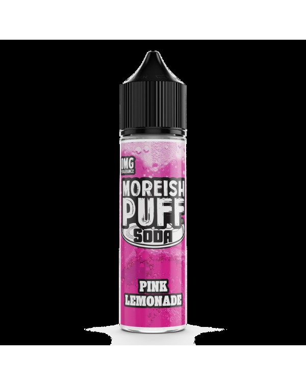 Moreish Puff Soda Pink Lemonade 0mg 50ml Short Fil...