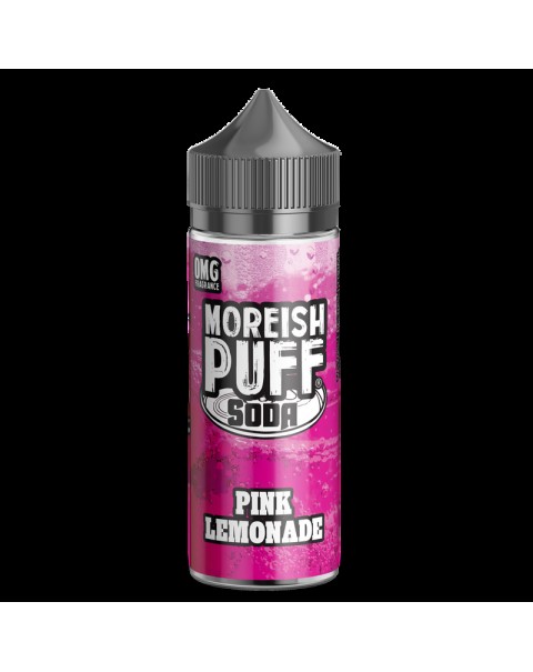 Moreish Puff Soda Pink Lemonade 0mg 100ml Short Fill E-Liquid