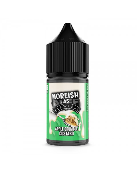 Moreish as Flawless Apple Crumble 0mg 25ml Short Fill E-Liquid