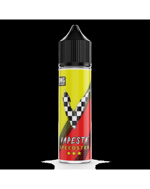 Vapesta Speedster 0mg 50ml Short Fill E-Liquid