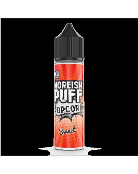 Moreish Puff Popcorn Sweet 0mg 50ml Short Fill E-Liquid