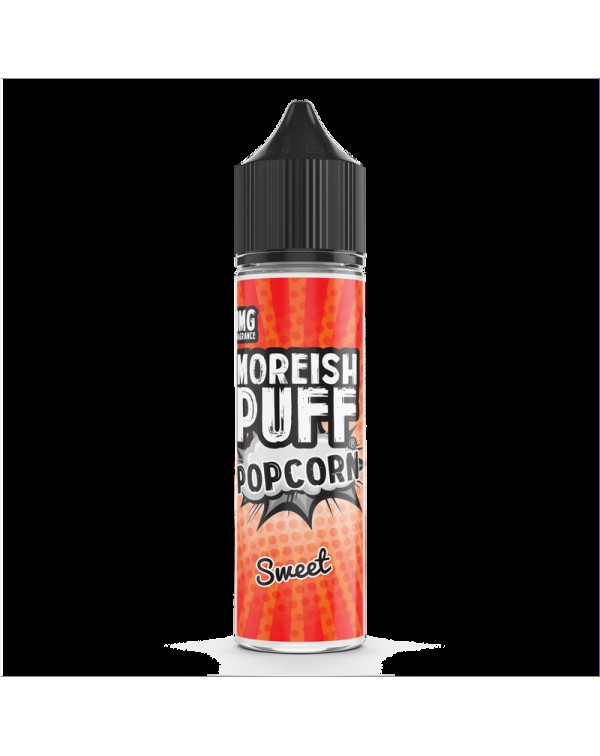 Moreish Puff Popcorn Sweet 0mg 50ml Short Fill E-L...