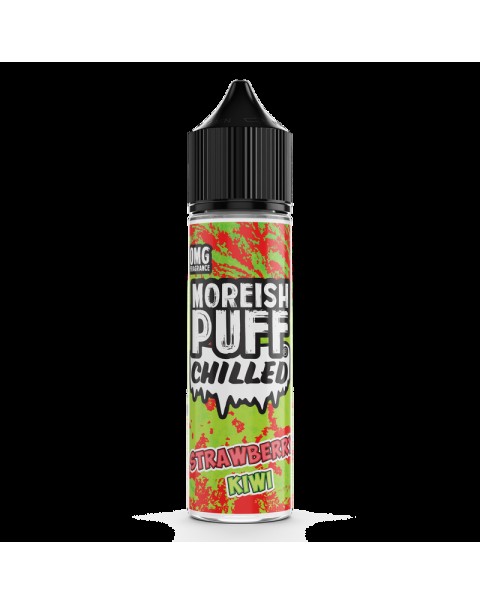 Moreish Puff Chilled Strawberry and Kiwi 0mg 50ml Short Fill E-Liquid