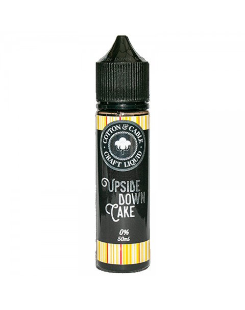 Cotton & Cable Desserts: Upside Down Cake 50ml Short Fill