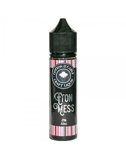 Cotton & Cable Desserts: Eton Mess 50ml Short Fill