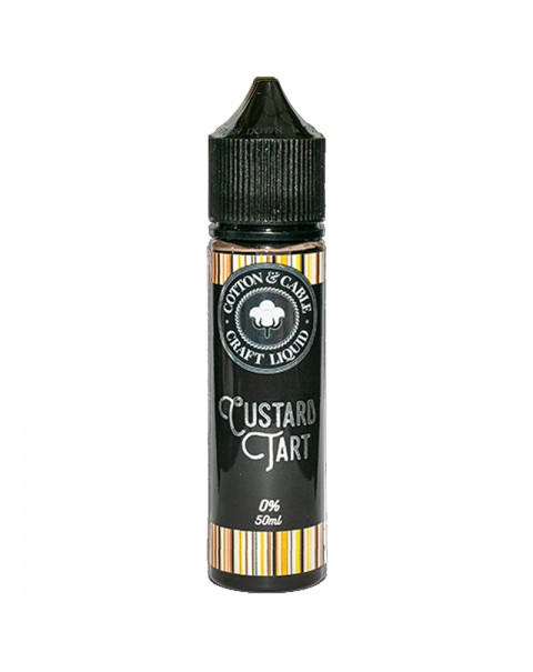 Cotton & Cable Desserts: Custard Tart 50ml Short Fill