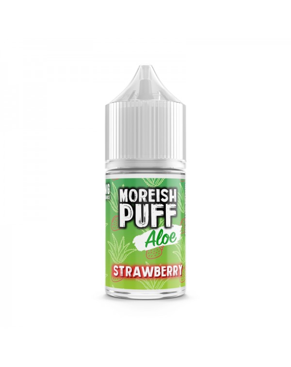 Moreish Puff Aloe Strawberry 0mg 25ml Short Fill E...