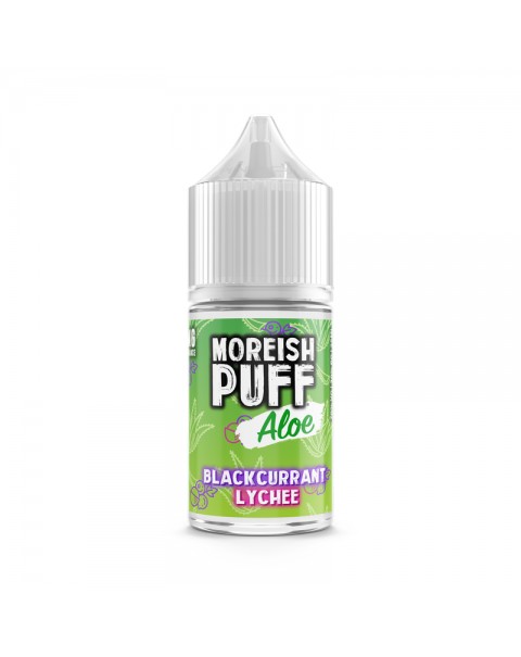 Moreish Puff Aloe Blackcurrant Lychee 0mg 25ml Short Fill E-Liquid