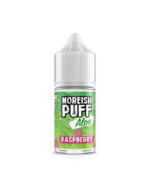 Moreish Puff Aloe Raspberry 0mg 25ml Short Fill E-Liquid