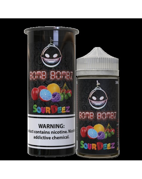 Bomb Bombz Sour Deez 100ml Short Fill