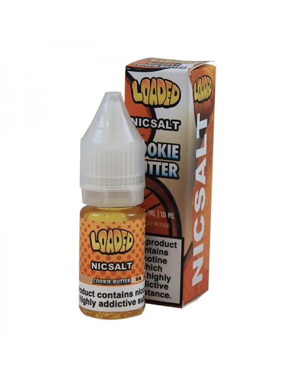 Loaded Nic Salt: Cookie Butter 10ml