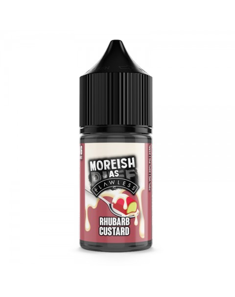 Moreish as Flawless Rhubarb Custard 0mg 25ml Short Fill E-Liquid