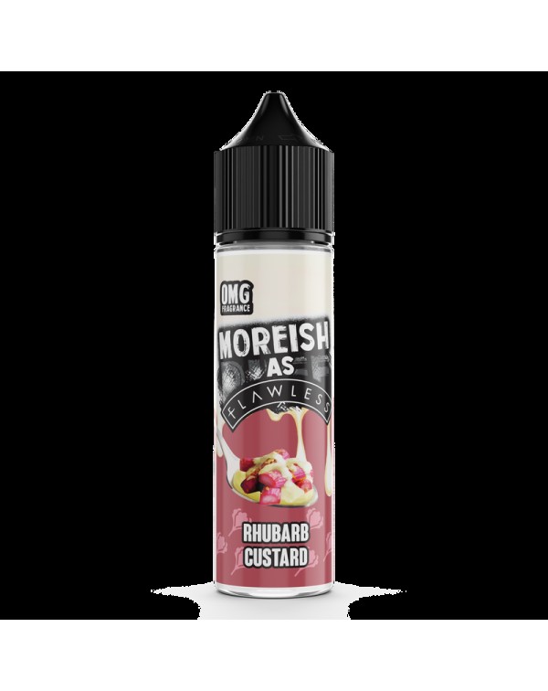 Moreish as Flawless Rhubarb Custard 0mg 50ml Short...