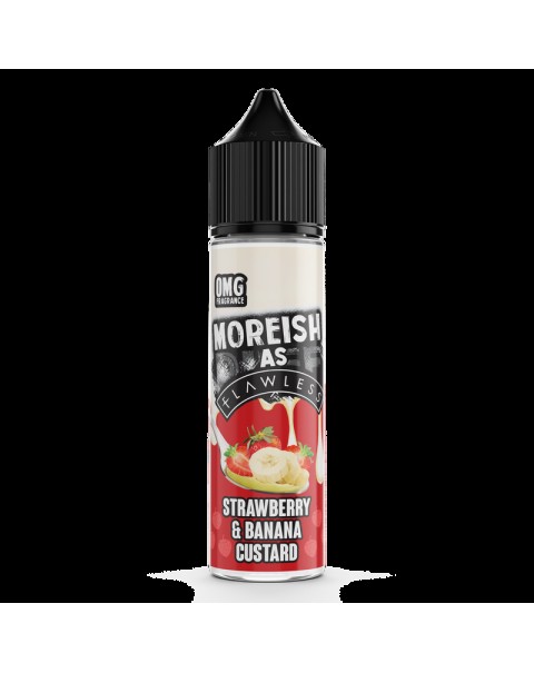 Moreish as Flawless Strawberry Banana 0mg 50ml Short Fill E-Liquid