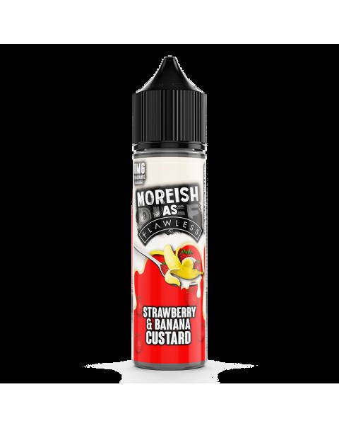 Moreish as Flawless Strawberry Banana 0mg 50ml Short Fill E-Liquid