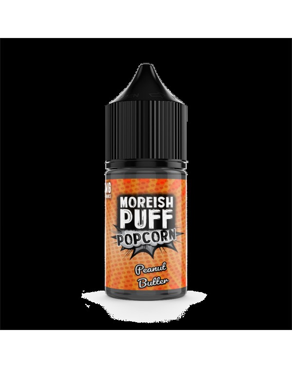 Moreish Puff Popcorn Peanut Butter 0mg 25ml Short ...