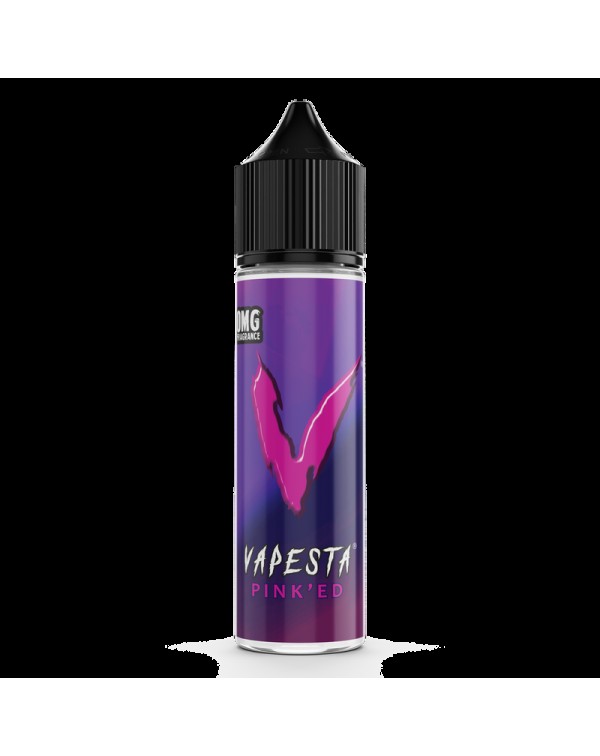 Vapesta Pinked 0mg 50ml Short Fill E-Liquid