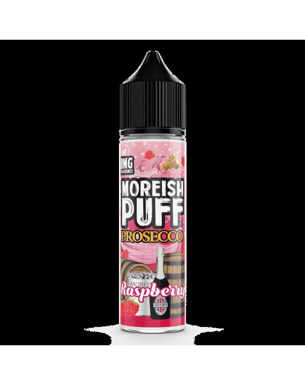 Moreish Puff Prosecco Raspberry 0mg 50ml Short Fil...