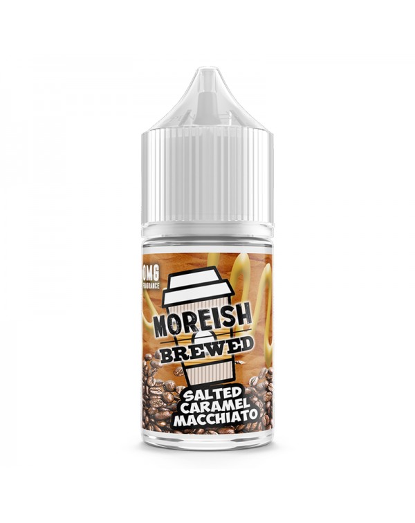 Moreish Puff Brewed Salted Caramel Macchiato 0mg 2...