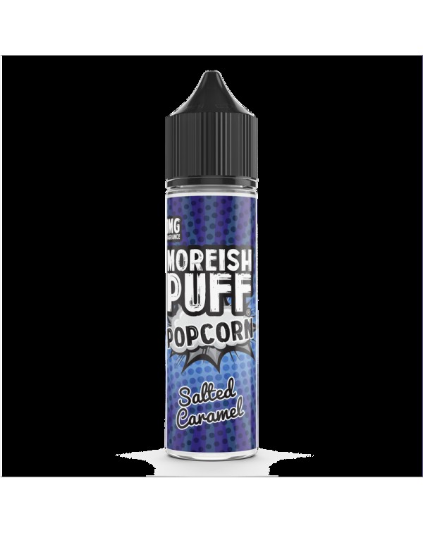 Moreish Puff Popcorn Salted Caramel 0mg 50ml Short...