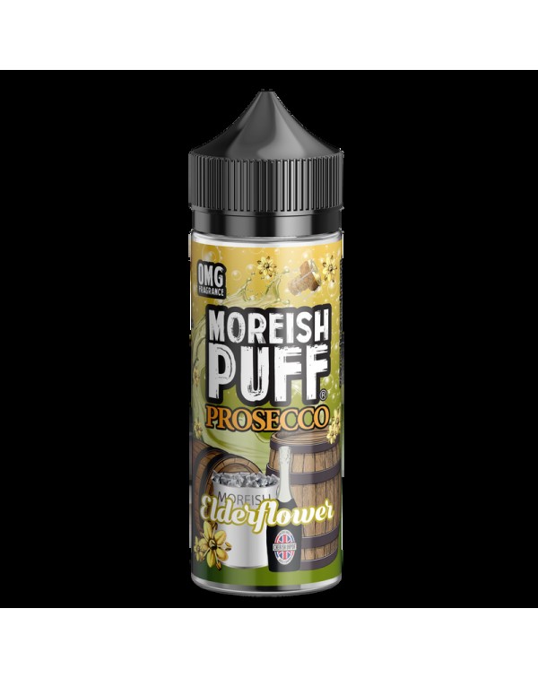 Moreish Puff Prosecco Elderflower 0mg 100ml Short ...