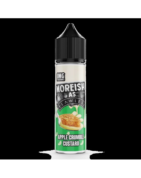 Moreish as Flawless Apple Crumble 0mg 50ml Short Fill E-Liquid