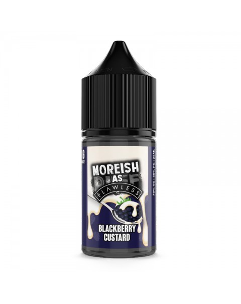 Moreish as Flawless Blackberry Custard 0mg 25ml Short Fill E-Liquid