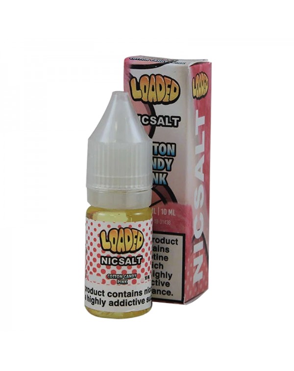 Loaded Nic Salt: Cotton Candy Pink 10ml