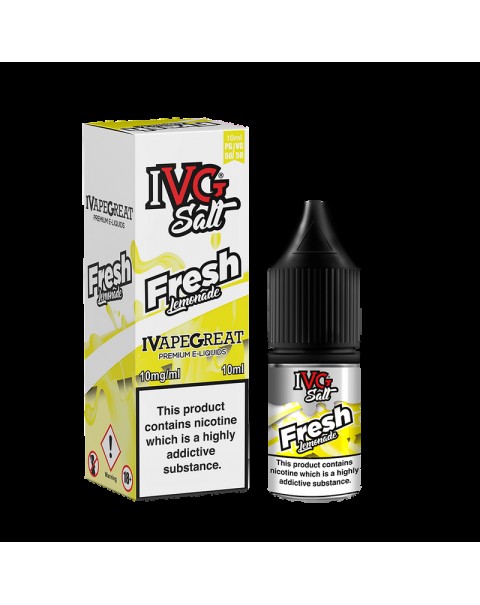 IVG Salt: Fresh Lemonade 10ml