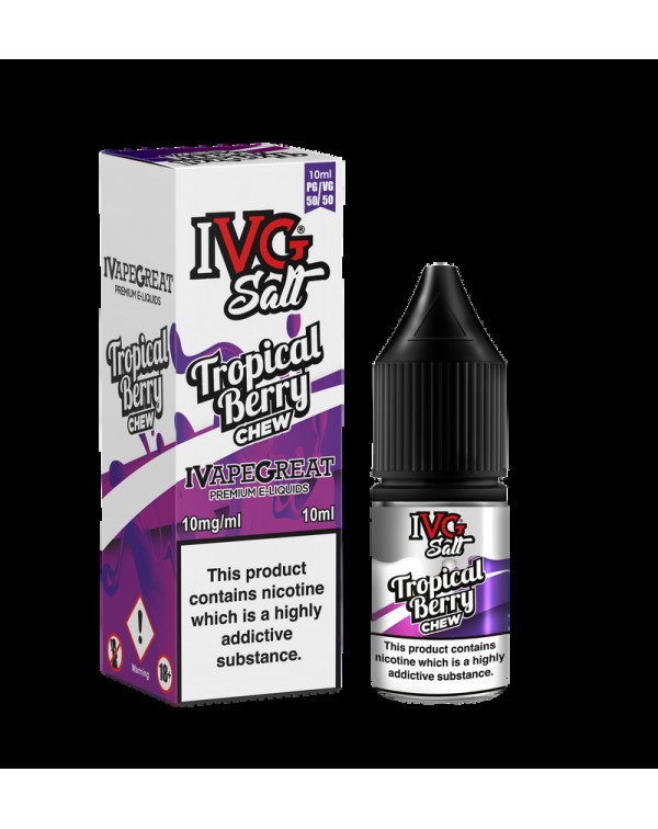 IVG Salt: Tropical Berry Chew 10ml