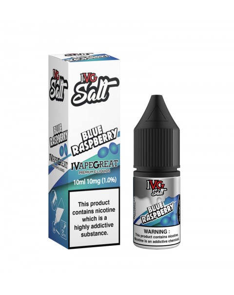 IVG Salt: Blue Raspberry E-liquid 10ml