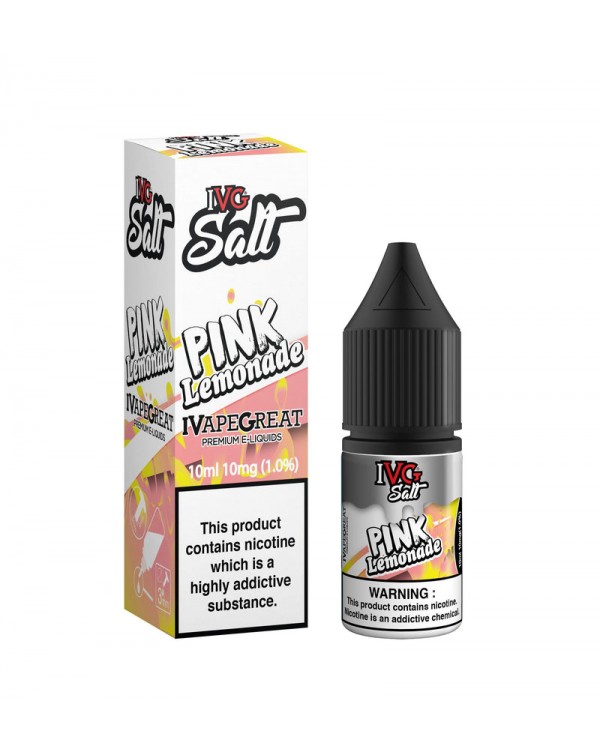 IVG Salt: Pink Lemonade E-liquid 10ml