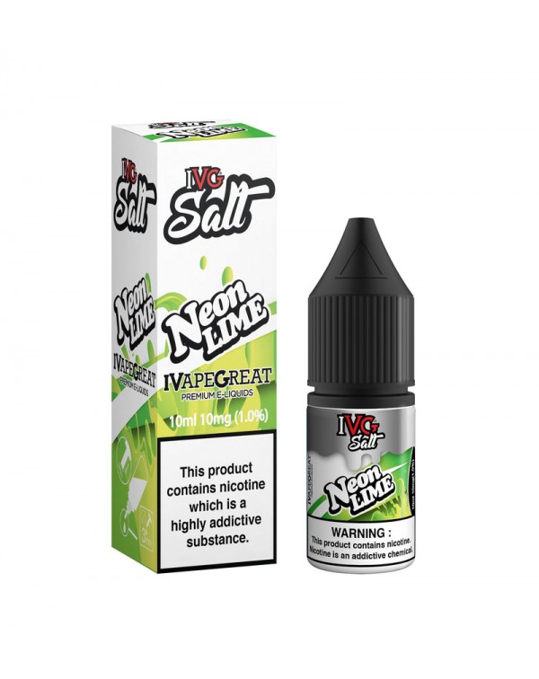 IVG Salt: Neon Lime E-liquid 10ml