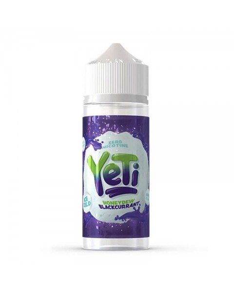 Yeti Honeydew Blackcurrant 100ml Short Fill