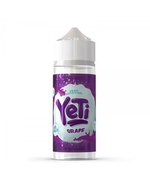 Yeti Grape 100ml Short Fill