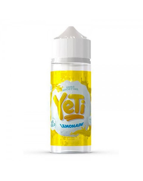 Yeti Lemonade 100ml Short Fill