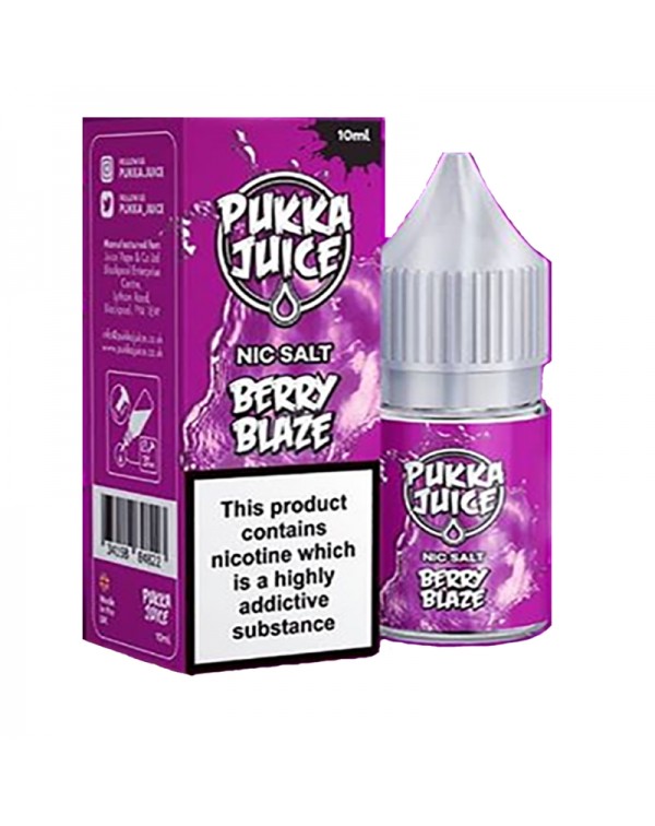 Pukka Juice Berry Blaze 10ml Nic Salt