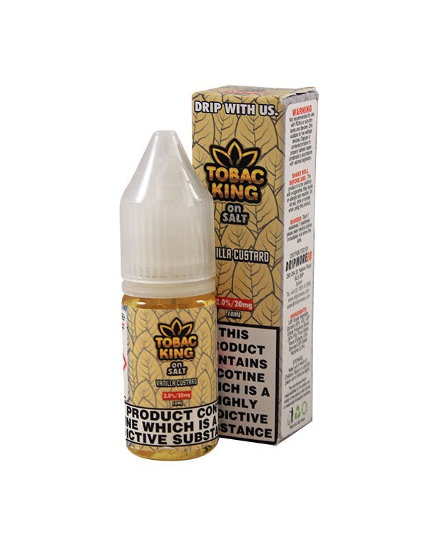 Tobac King Vanilla Custard Tobac 10ml 20mg
