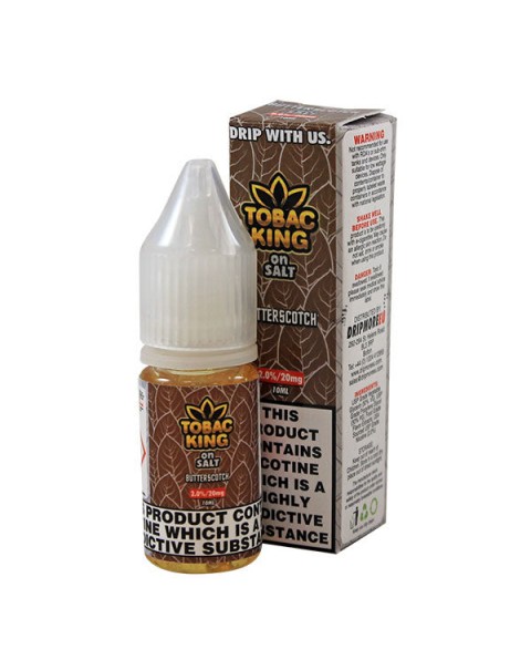 Tobac King Butterscotch Tobac 10ml 20mg