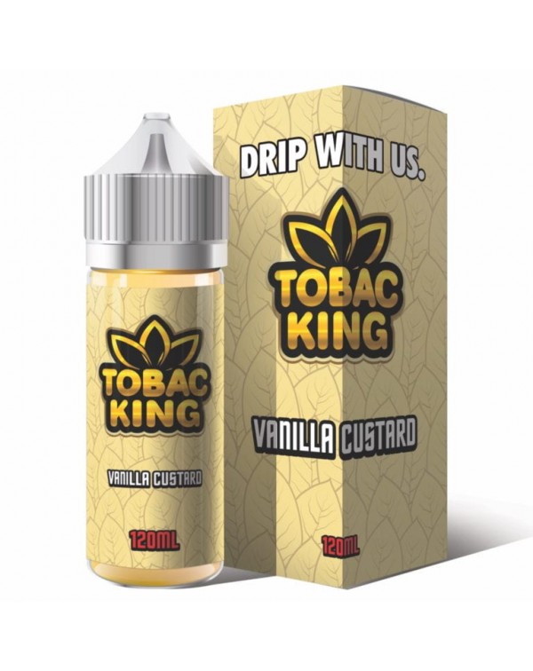 Tobac King Vanilla Custard 100ml Short Fill