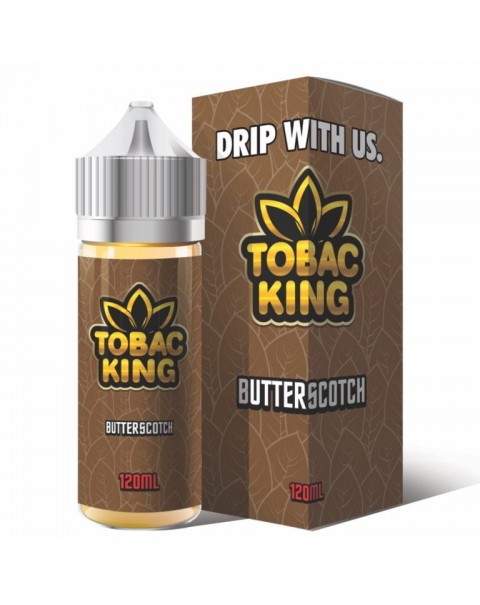 Tobac King Butterscotch 100ml Short Fill