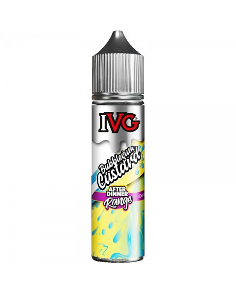 IVG After Dinner: Bubblegum Custard 50ml Short Fill