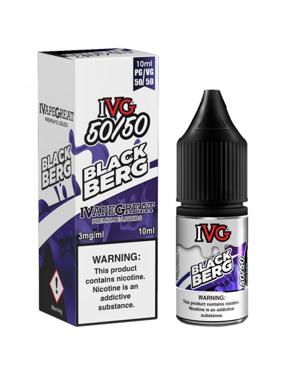 IVG Menthol: Blackberg 50:50 E-Liquid - 10ml ( Dat...