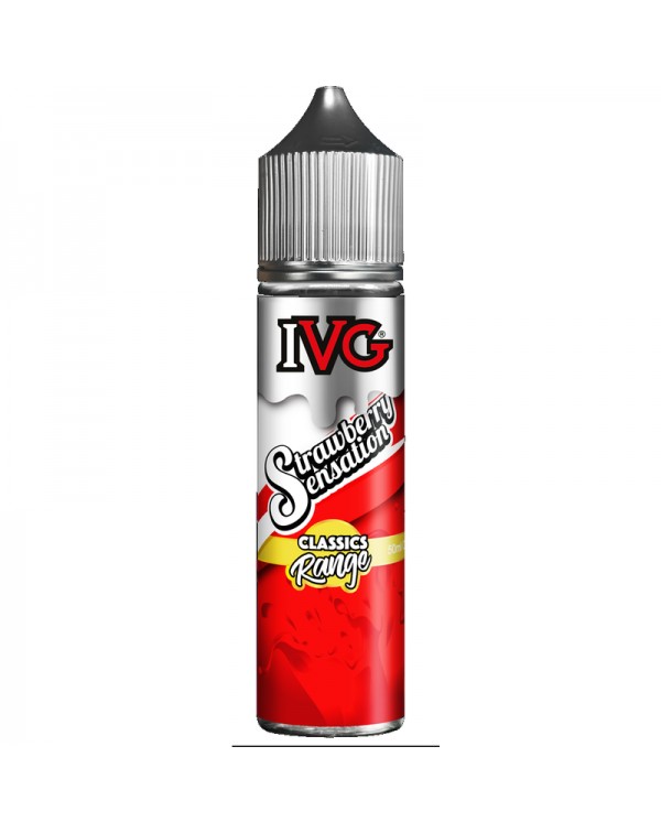IVG Classics: Strawberry Sensation 50ml Short Fill