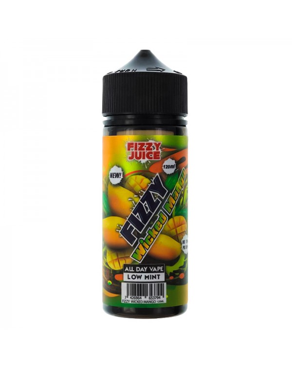 Fizzy Juice Fizzy Wicked Mango 100ml Short Fill