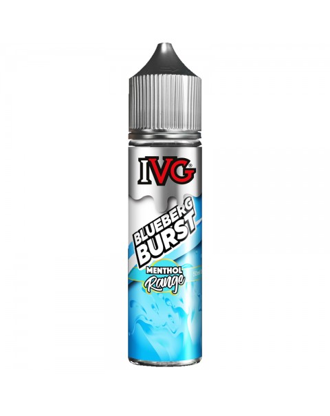 IVG Menthol: Blueberg Burst Short Fill 50ml