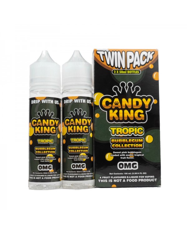 Candy King Twin Pack Tropic 50ml Short Fills